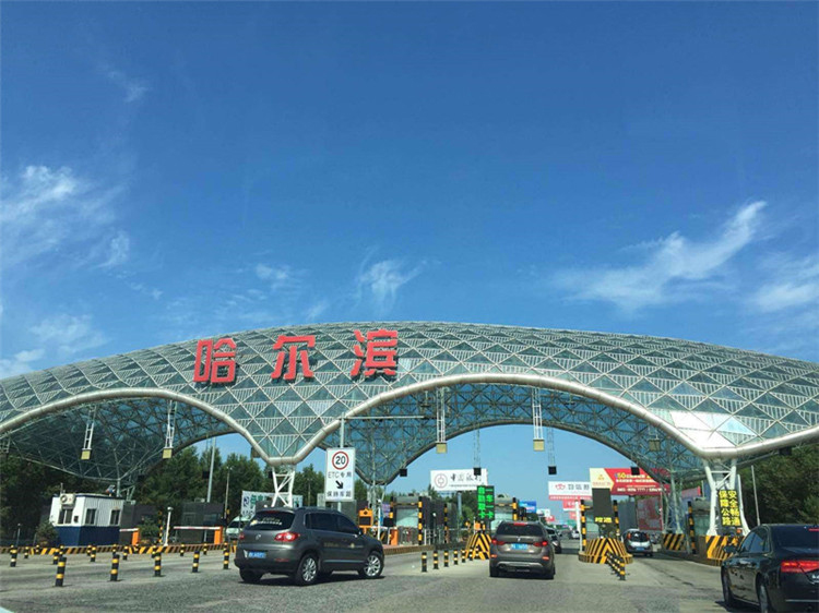 高速收费站管桁网架工程