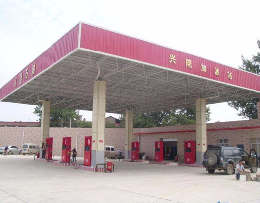 加油站网架加工工程