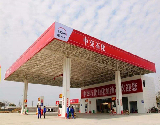 加油站钢结构网架