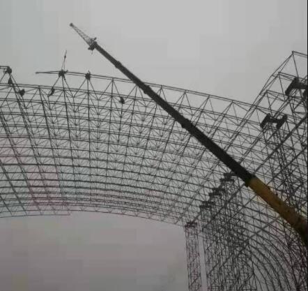 网架加工高空安装施工工艺及方法